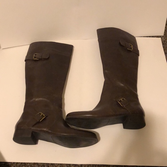 Nine West Vintage America Women's Vasookie Riding Boot Brown Size 8M - Picture 4 of 16